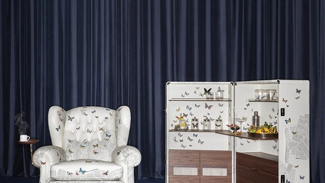 Contenitore Isidoro di Poltrona Frau