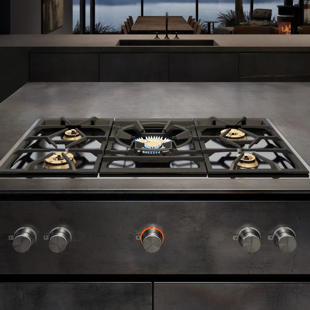 Piano cottura a gas Serie 400 Vario Domino di Gaggenau
