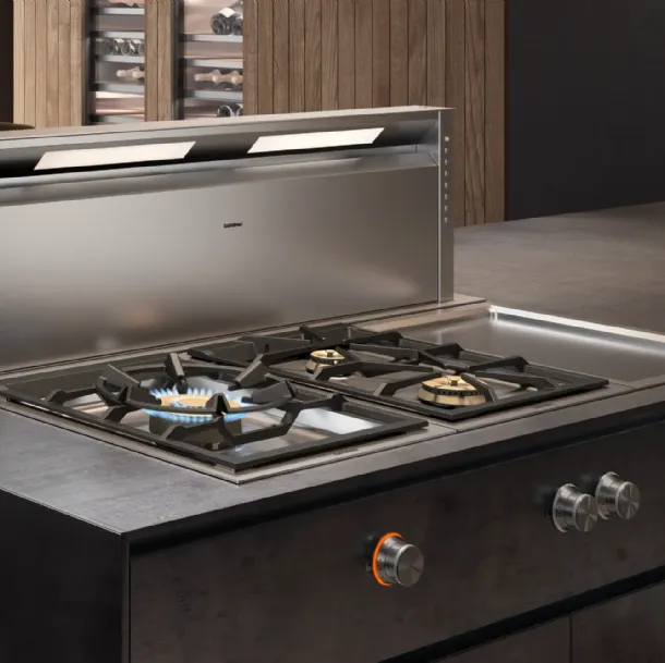 Piano cottura a Gas Vario Domino S400 VG425215 di Gaggenau