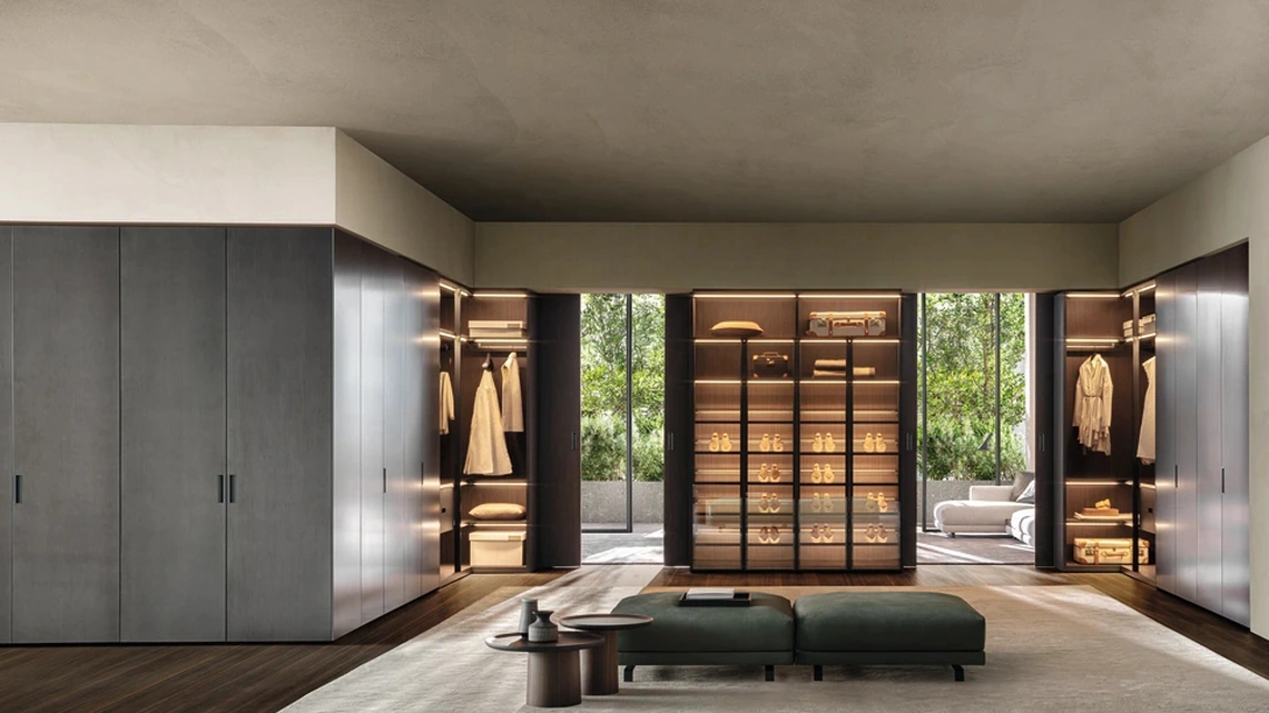 Armadio Gliss Master - Hollow Door di Molteni & C