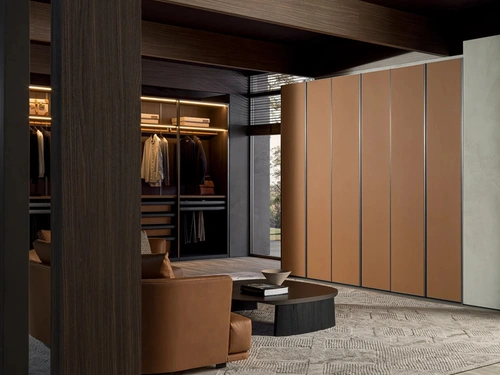 Armadio con ante battenti Gliss Master - Smooth Door di Molteni & C