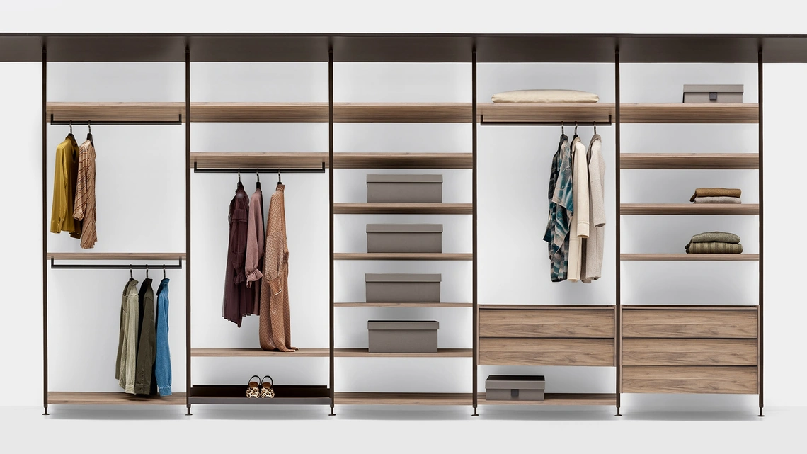 Cabina Armadio Novel di Kristalia