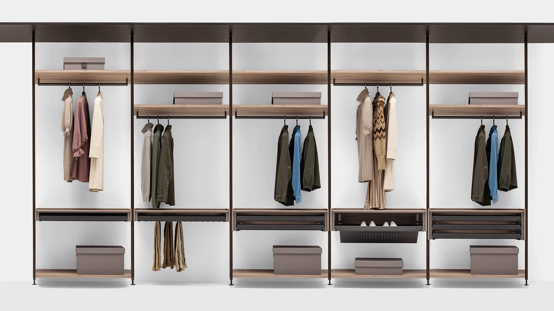 Cabina Armadio Novel di Kristalia