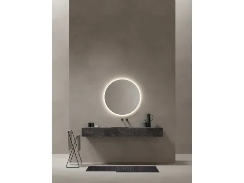 Mobile da Bagno sospeso in marmo Azuco 24 03 di Milldue