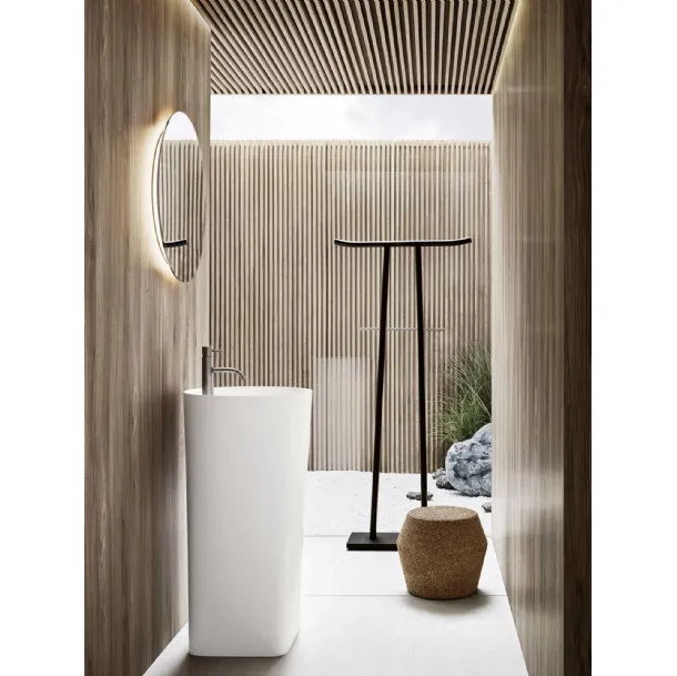 Mobile da Bagno a terra in Cristalplant Azuma 24 06 di Milldue