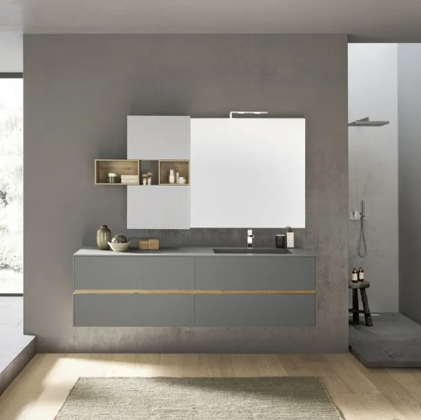 Mobile da Bagno sospeso Lime 2|0 Comp 208 di Azzurra