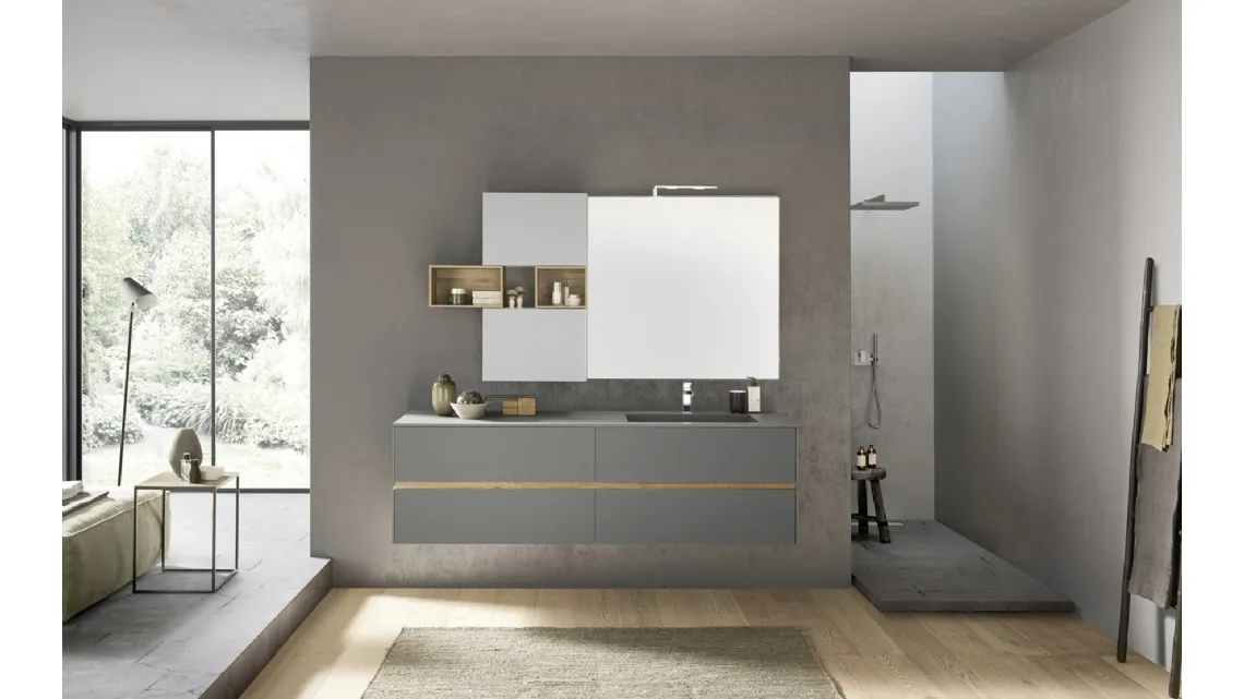 Mobile da Bagno sospeso Lime 2|0 Comp 208 di Azzurra
