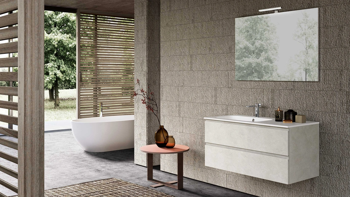 Mobile da Bagno Block Slim C39 di Azzurra