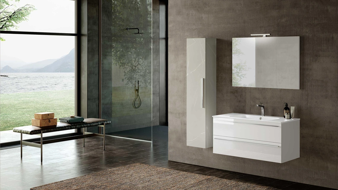 Mobile da Bagno Block Slim C40 di Azzurra