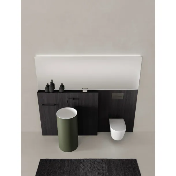 Mobile da Bagno in nobilitato Venato Mirto Caba 24 04 di Milldue