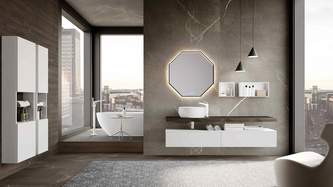 Mobile da Bagno sospeso Lime 0 Push&Pull 031 di Azzurra