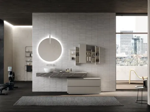 Mobile da Bagno a terra Lime 1|0 Comp J&T 005 di Azzurra