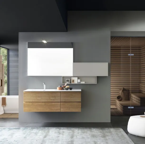 Mobile da Bagno sospeso Lime 1|0 Comp J&T 009 di Azzurra