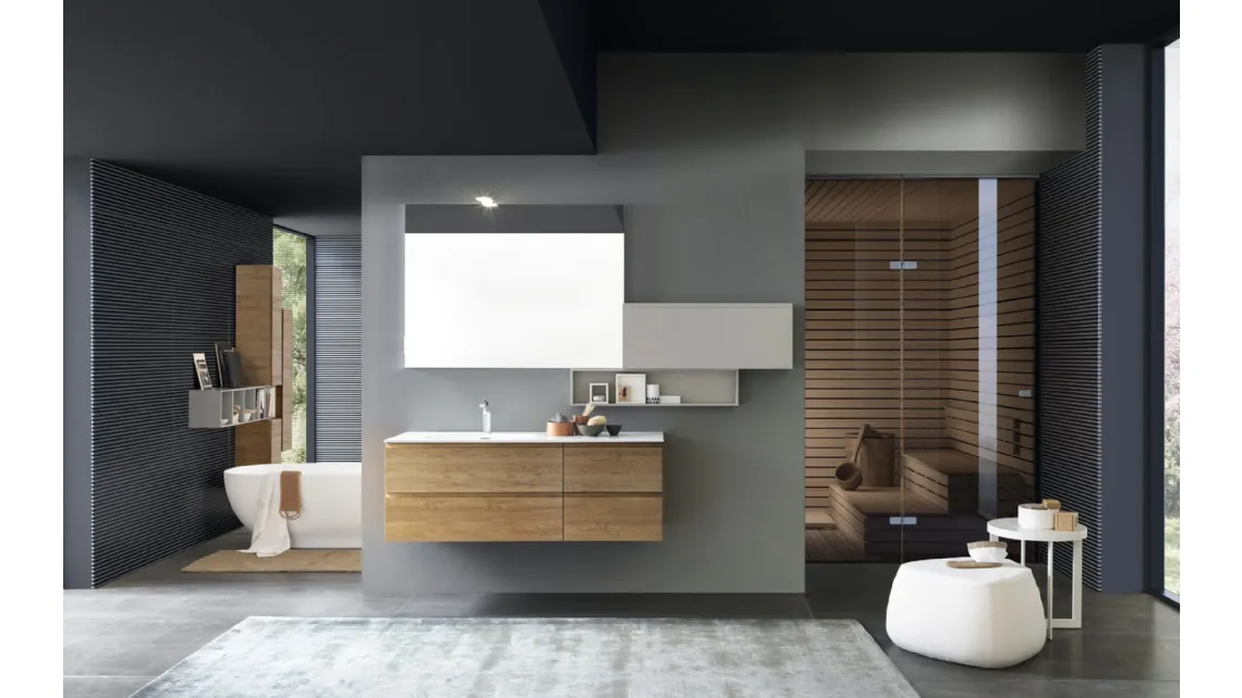 Mobile da Bagno sospeso Lime 1|0 Comp J&T 009 di Azzurra