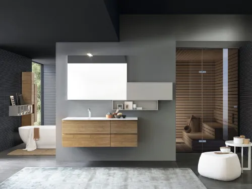 Mobile da Bagno sospeso Lime 1|0 Comp J&T 009 di Azzurra