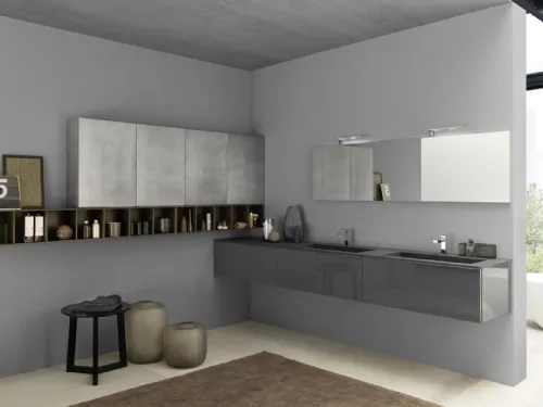 Mobile da Bagno sospeso Lime 1|0 Comp J&T 016 di Azzurra