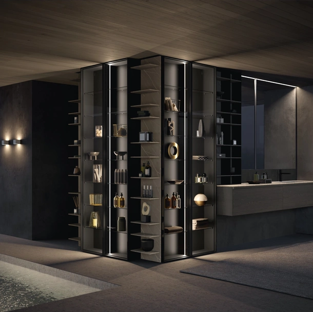 Mobile da Bagno sospeso Lime 3-0 306 in Rovere Cenere di Azzurra