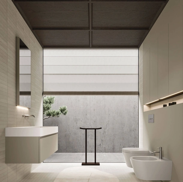 Mobile da Bagno sospeso One 24 01 di Milldue