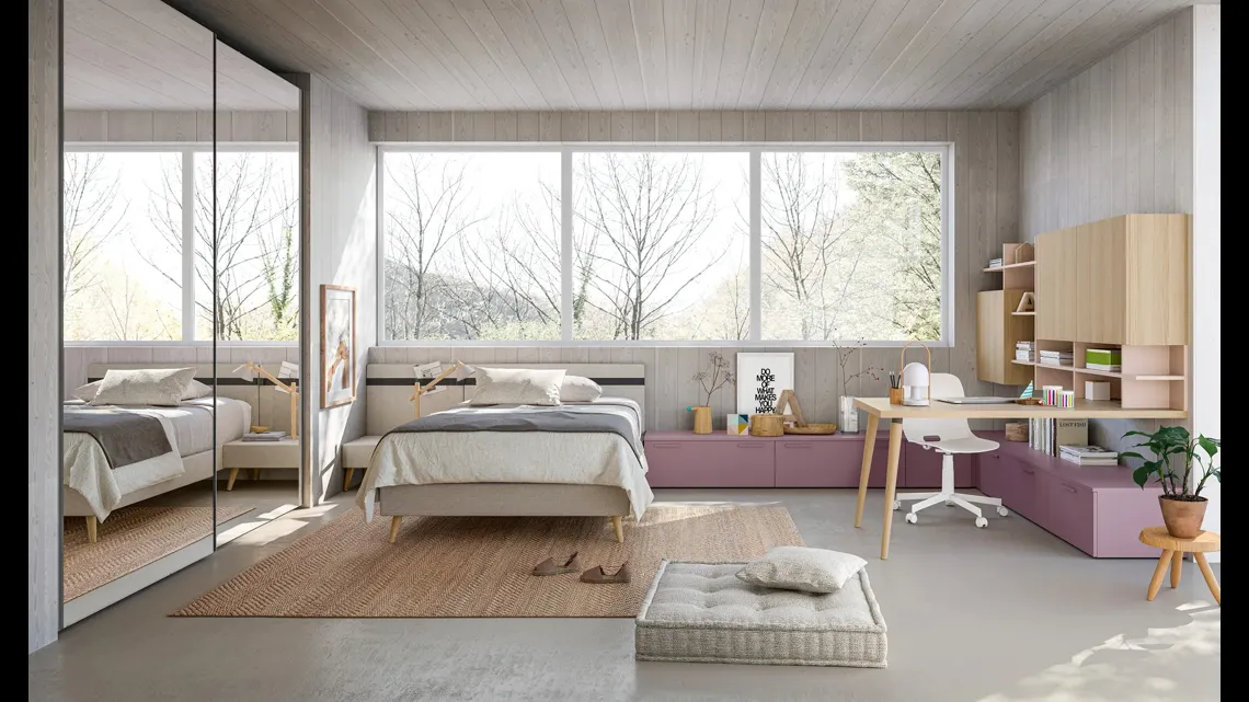 Cameretta Layout 09A di Doimo Cityline