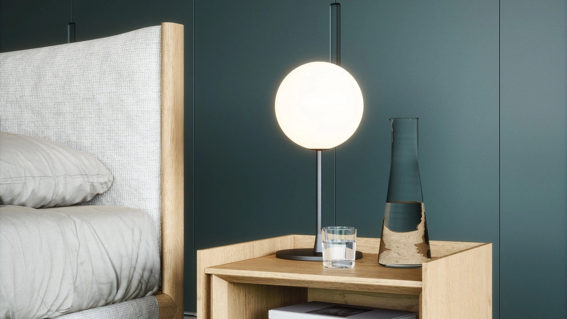 Comodino in legno Sly di Novamobili