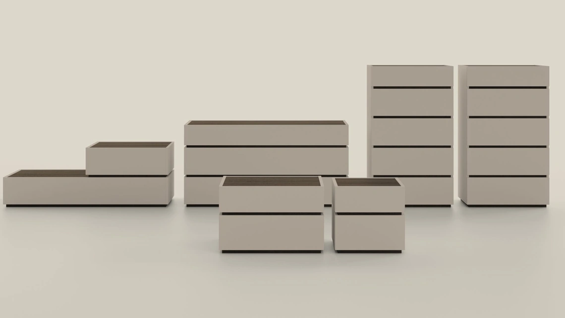 Gruppo Notte Wafer di Kristalia