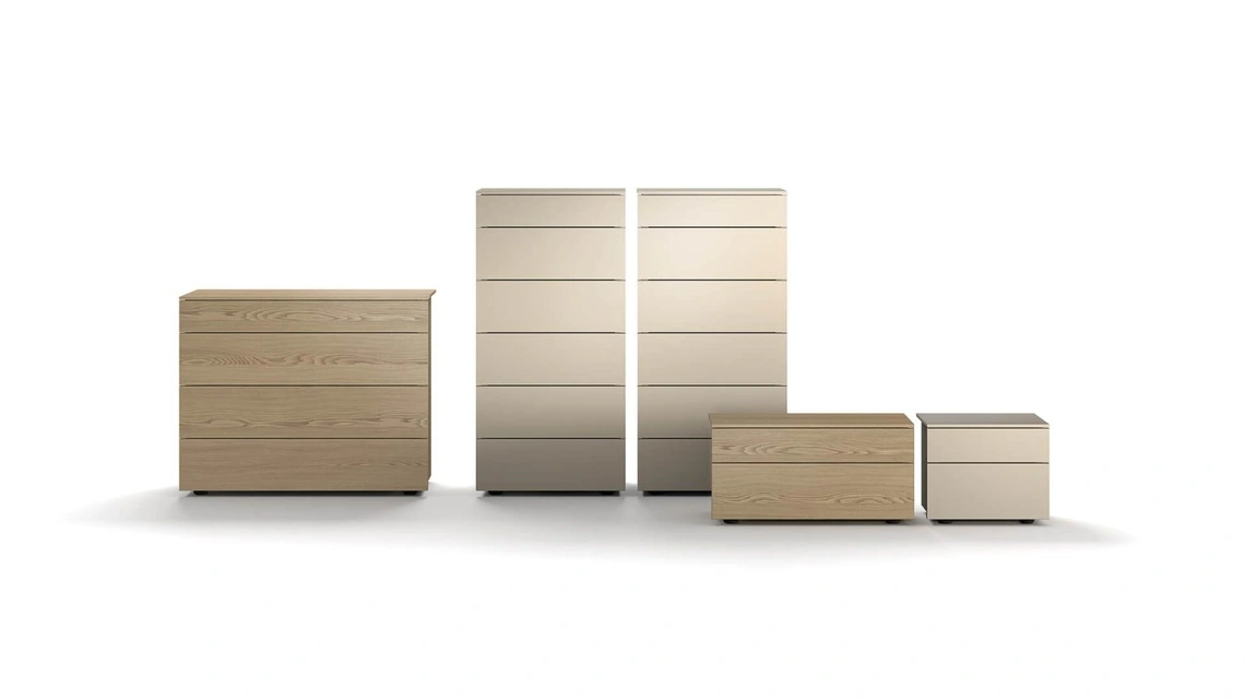 Gruppo Notte Wide in laccato o legno di Fratelli Elli