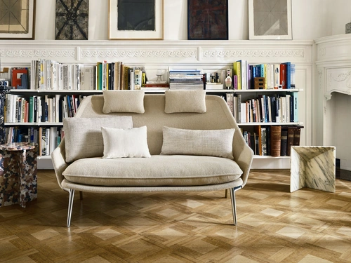 Divano lineare Slow Sofa di Vitra