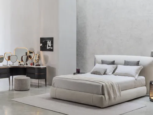 Letto con testiera Amal di Flou