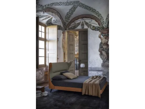 Letto Mamy Blue Bed di Poltrona Frau