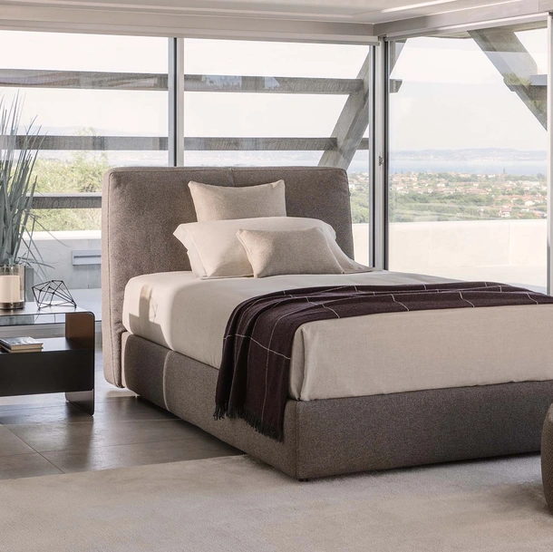 Letto singolo MyPlace di Flou