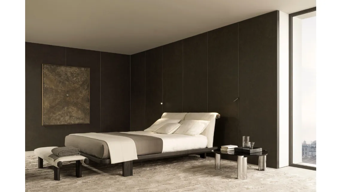 Letto matrimoniale Tibeau di Molteni & C