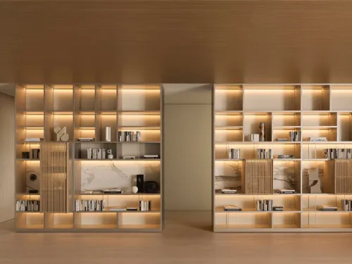 Libreria componibile 505 UP SYSTEM 01 di Molteni & C