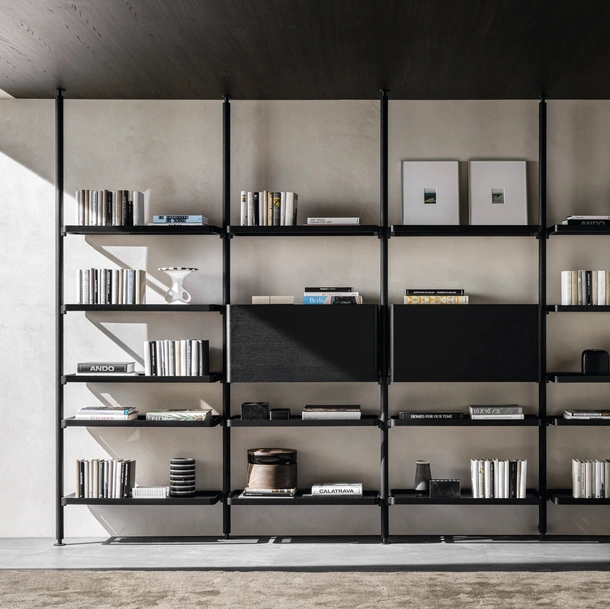 Libreria Hector in legno di Molteni & C