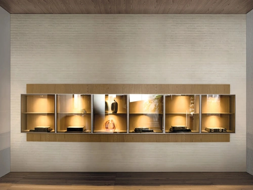 Libreria Pass-Word Grid Up Wall Unit di Molteni & C