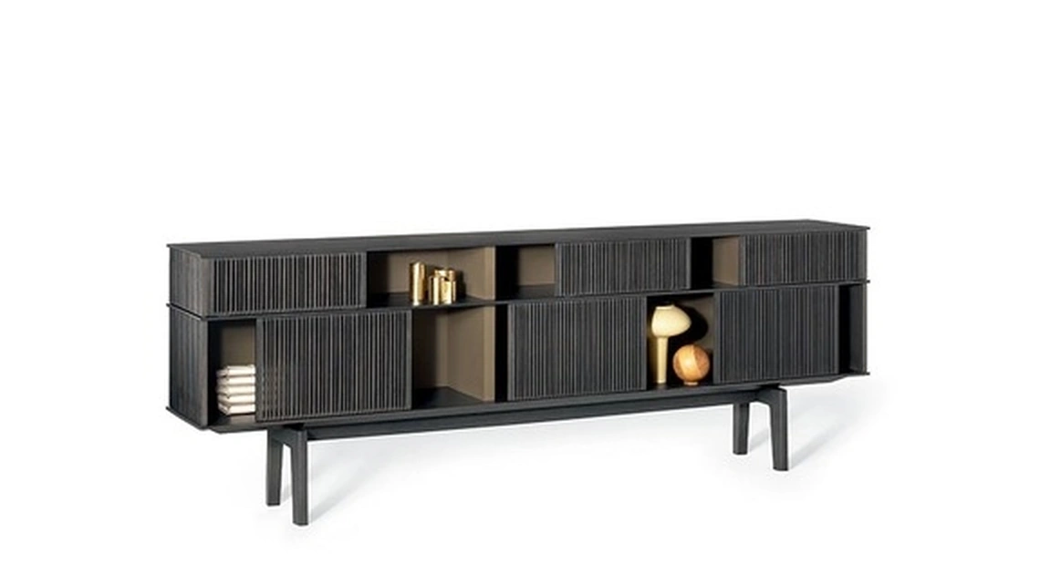 Madia Lloyd Cabinet alto di Poltrona Frau