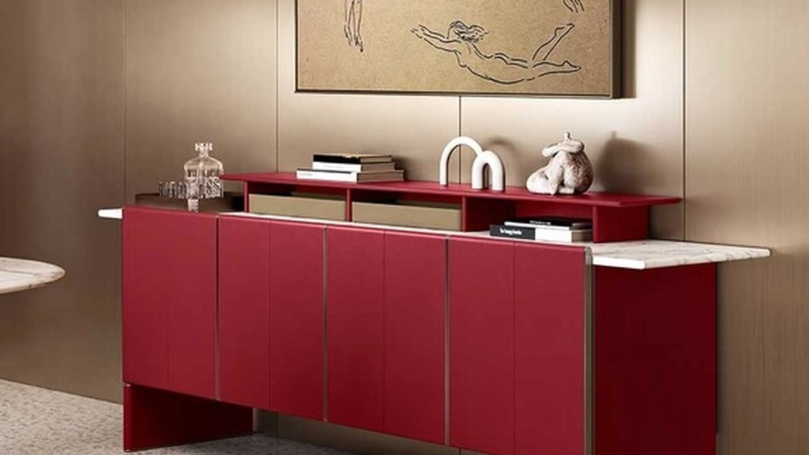 Madia Zabriskie Cabinet basso di Poltrona Frau