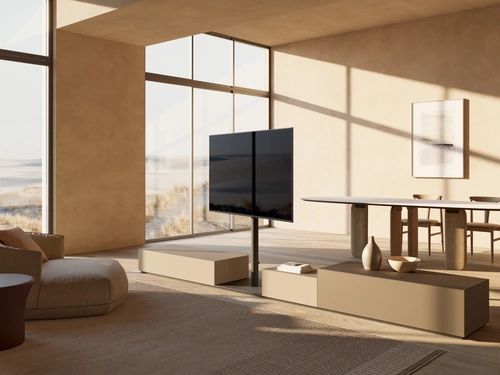 Mobile Porta Tv Tvu di Kristalia