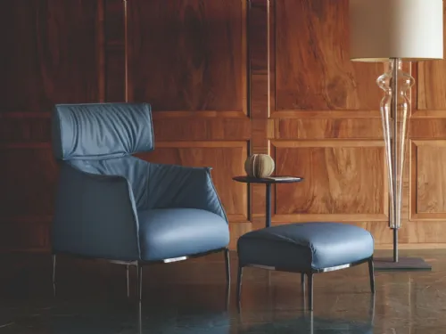 Poltroncina Archibald King di Poltrona Frau