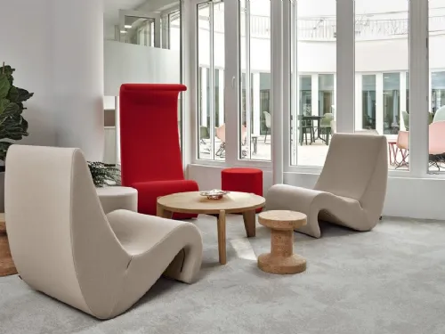 Poltrona di design Amoebe di Vitra