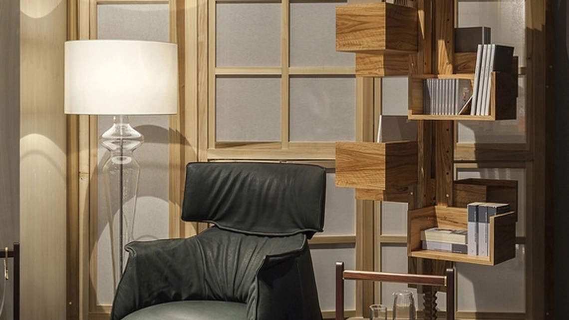 Poltrona Archibald King di Poltrona Frau