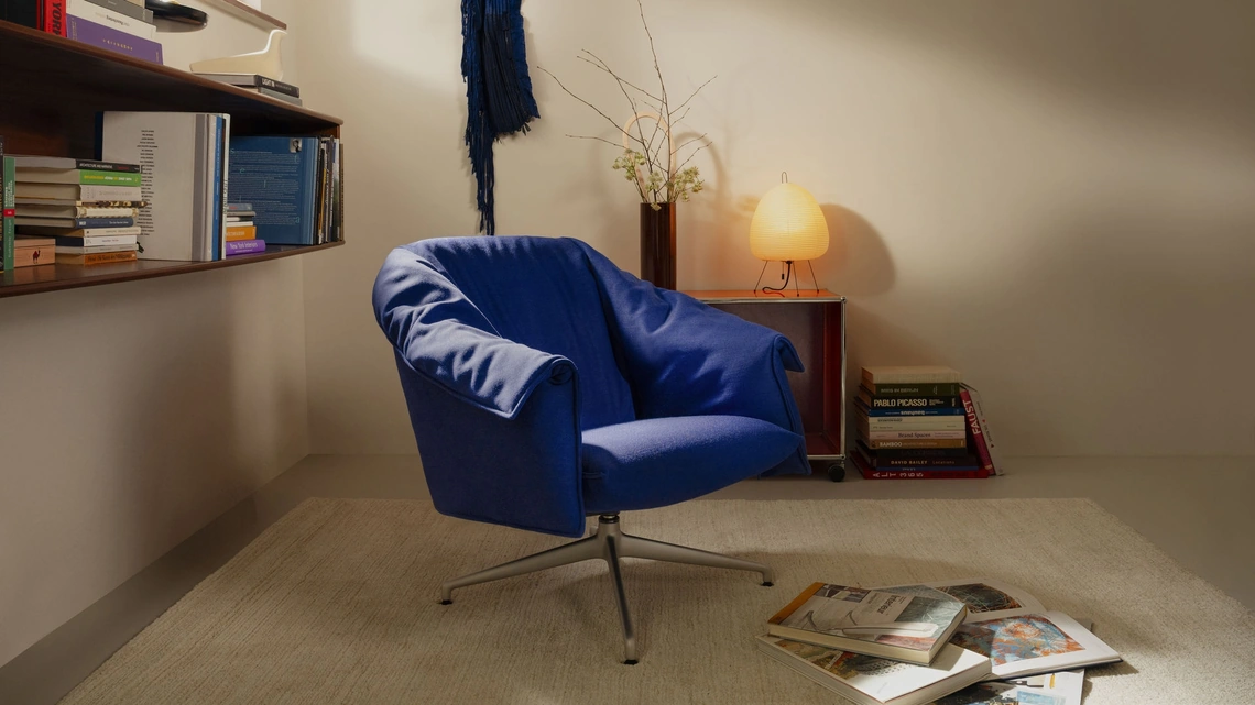 Poltrona Bascule Lowback di Vitra