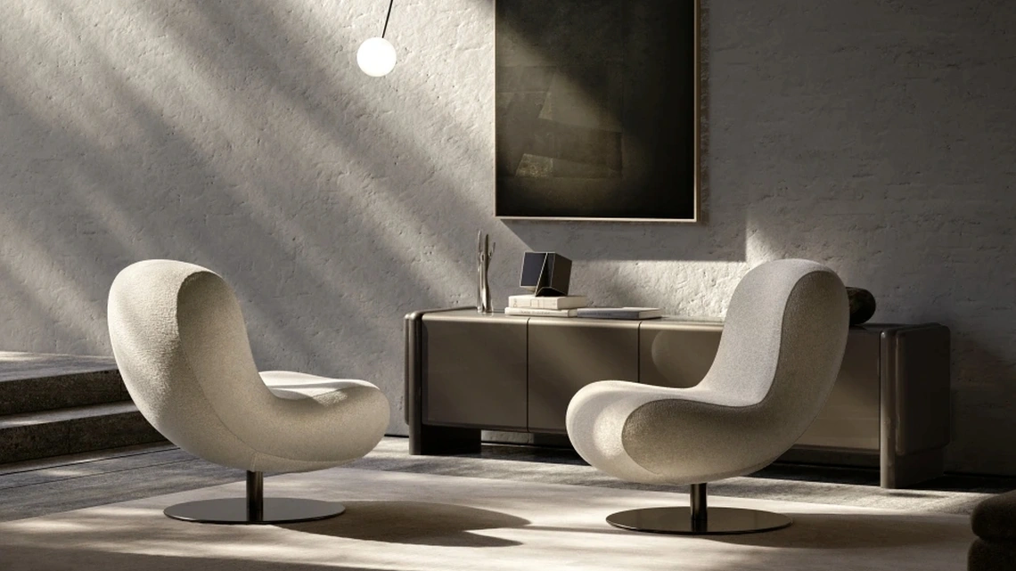 Poltrona di design Bosco di Molteni & C