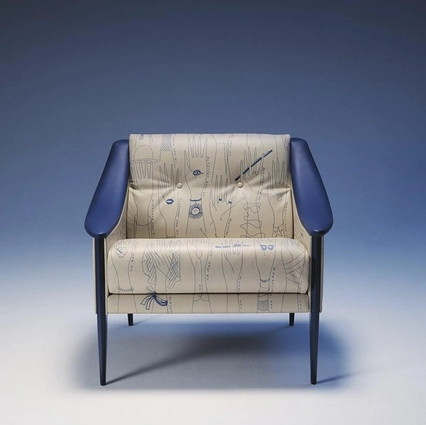 Poltrona Dezza 60th Anniversary Limited Edition di Poltrona Frau