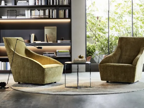 Poltrona di design Doda Doda Low di Molteni & C