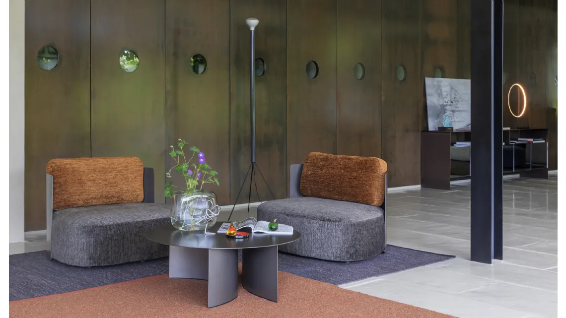 Poltroncina Pierre Shell di Flou
