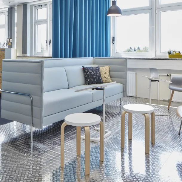 Divano lineare in tessuto Alcove Sofa di Vitra