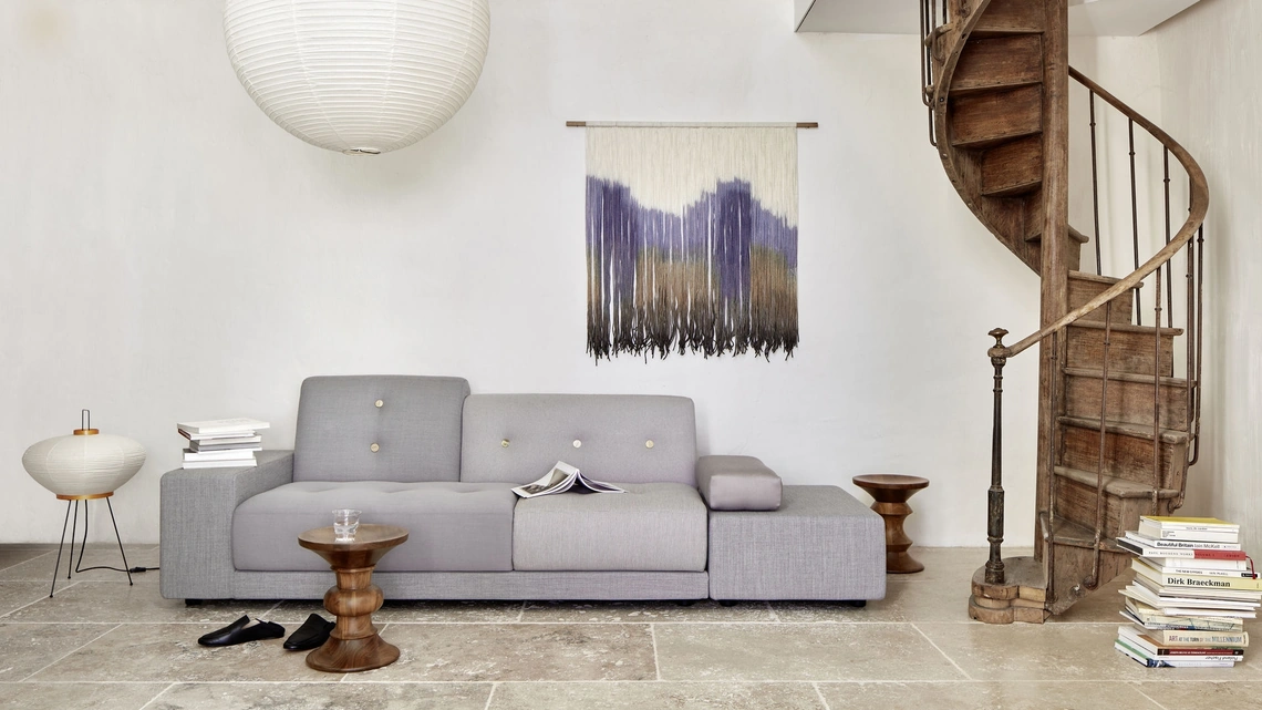 Divano lineare Polder Sofa di Vitra