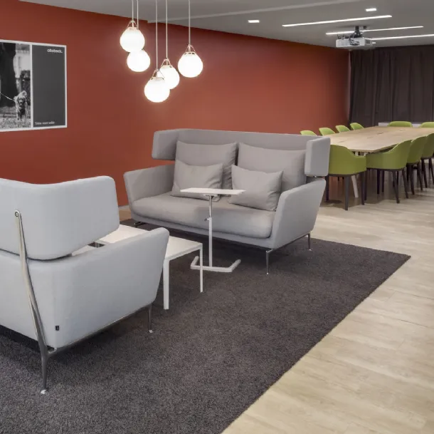 Divano lineare in tessuto Suita Club Sofa di Vitra