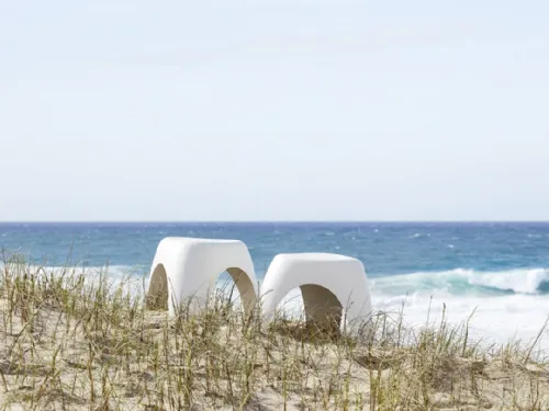 Sgabello in polipropilene Elephant Stool di Vitra