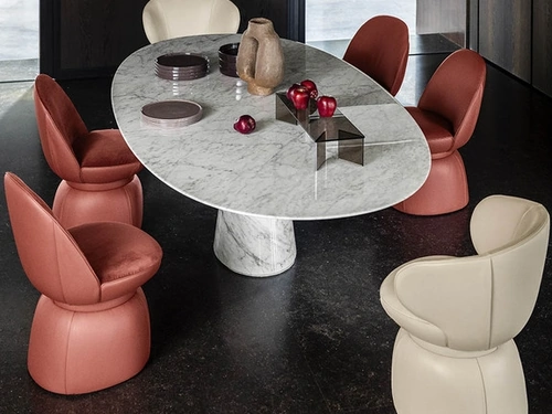 Tavolo Mesa Ellipse di Poltrona Frau